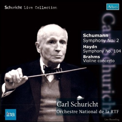 Carl Schuricht :  2 / : ̿ø ְ (Haydn: Symphony No.104 "London" / Brahms: Violin Concerto Op.77 / Schumann: Symphony No.2 Op.61) Į Ʈ