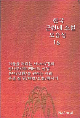 한국 근현대 소설 모음집 16