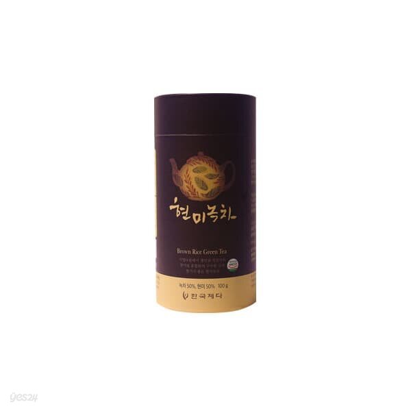 한국제다 현미녹차 100g 지관