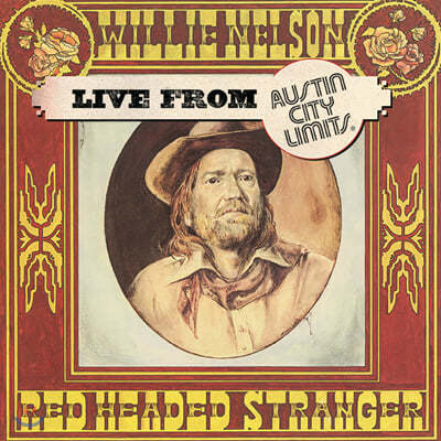 Willie Nelson — Red Headed Stranger Live from Austin City 1976 앨범 커버