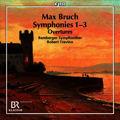 바흐: 교향곡 전곡 1, 2 & 3번 (Bruch: Symphonies Nos.1, 2 & 3) (2CD) - Robert Trevino