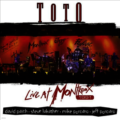 Toto — Live At Montreux 1991 앨범 커버