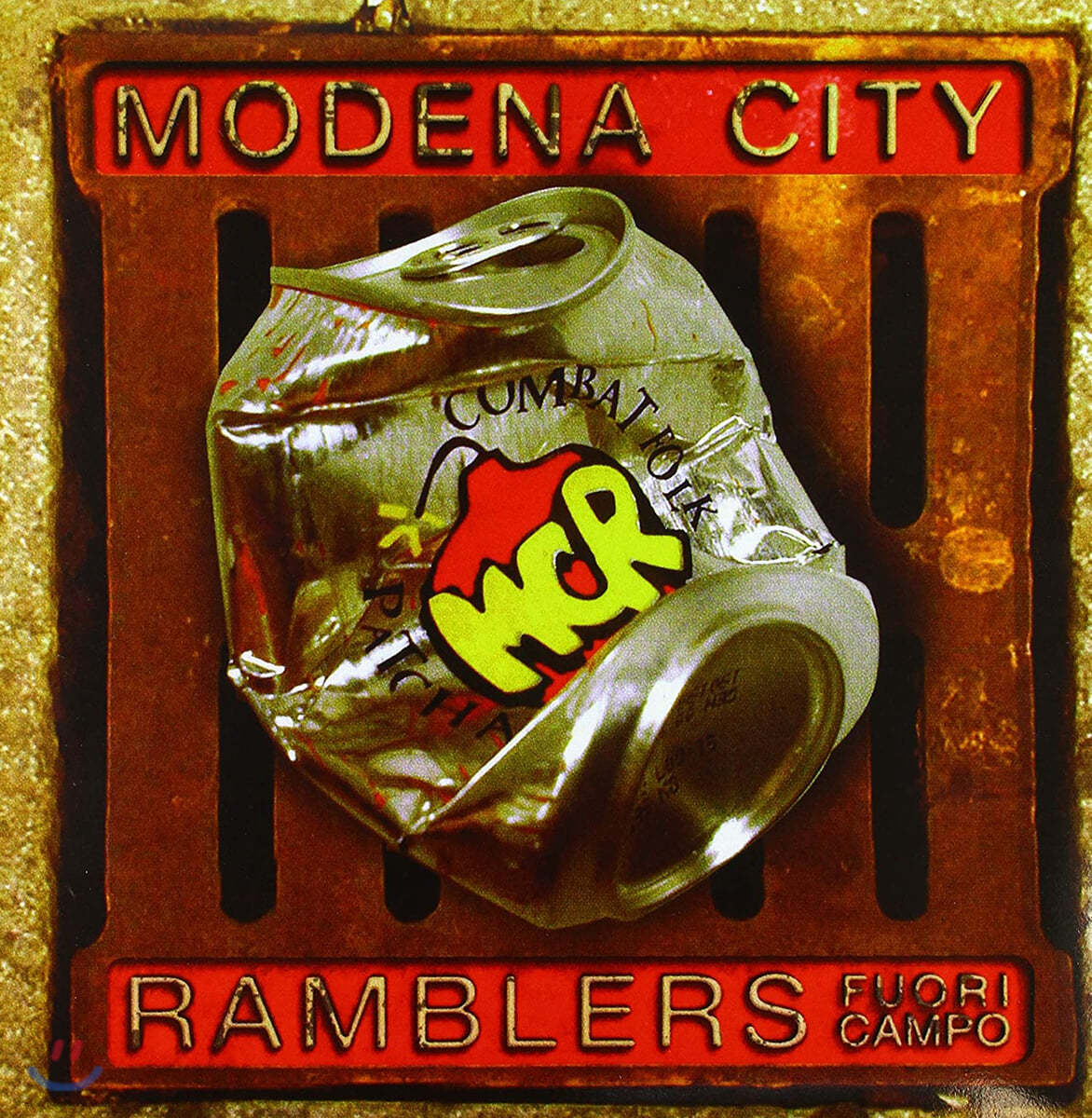 Modena City Ramblers (모데나 시티 램블러즈) - Fuori Campo [레드 컬러 LP] 