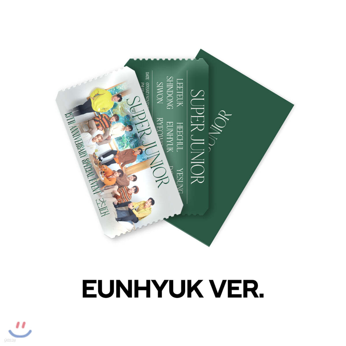 [EUNHYUK] POP-UP CARD + AR TICKET SET- SUPER JUNIOR 15th Anniversary Special Event - 초대(Invitation)