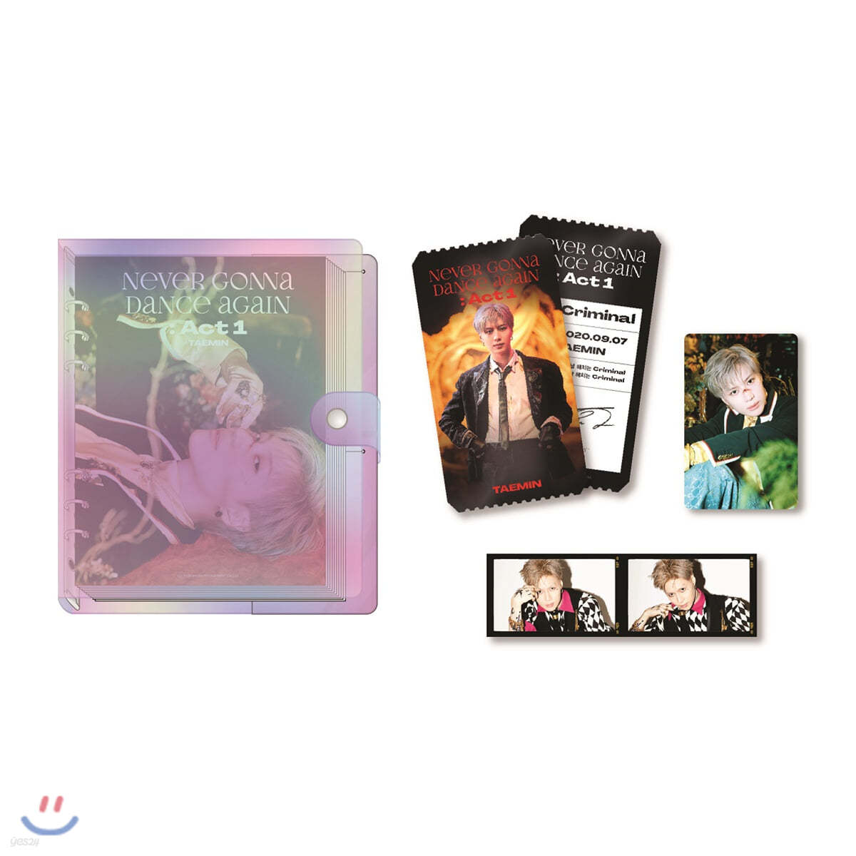 TAEMIN_TICKET SCRAP BOOK SET