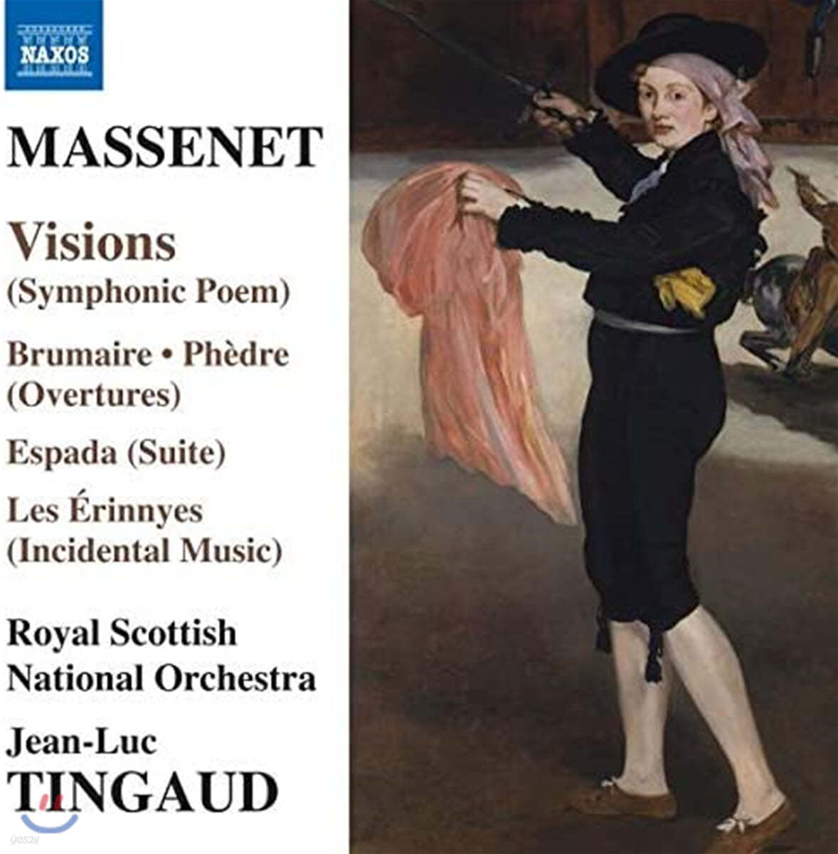 Jean-Luc Tingaud 마스네: 브뤼메르, 영상, 에스파다, 요정, 페드르 (Jules Massenet: Orchestral Music) 