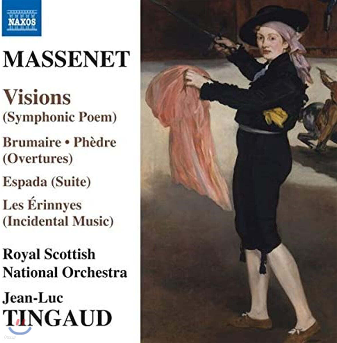 Jean-Luc Tingaud 마스네: 브뤼메르, 영상, 에스파다, 요정, 페드르 (Jules Massenet: Orchestral Music)