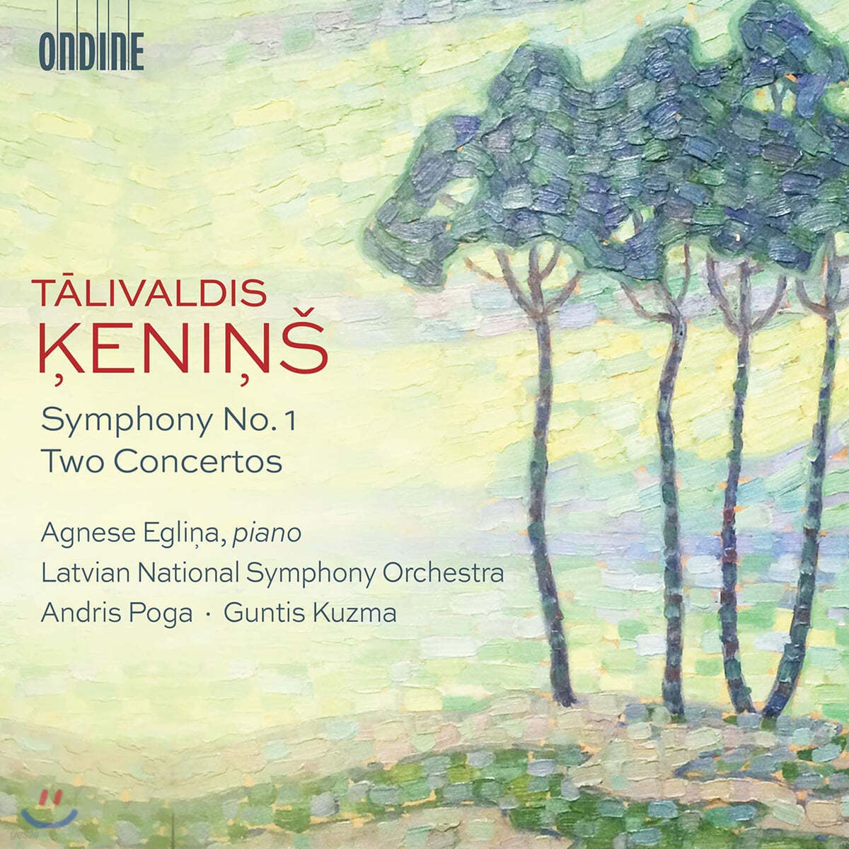 Andris Poga 탈리발디스 케니니시: 교향곡 1번, 실내협주곡 1번, 피아노와 현, 타악기를 위한 협주곡 (Talivaldis Kenins: Symphony No.1, Two Concertos) 