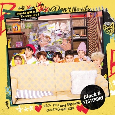 블락비 (Block.B) / YESTERDAY web edition (미개봉 새음반/일본반)