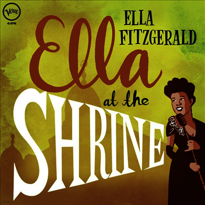Ella Fitzgerald — Ella At The Shrine 앨범 커버