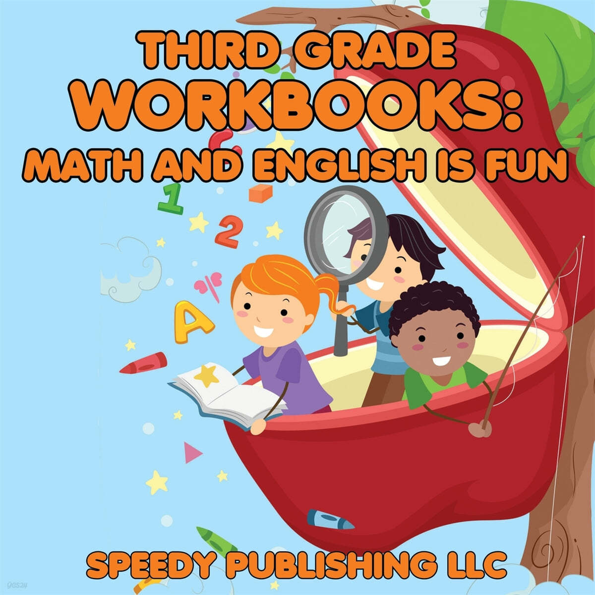 third-grade-workbooks-math-and-english-is-fun-yes24