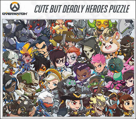 Overwatch: Cute But Deadly Heroes Puzzle