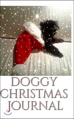 Doggy Pomeranian Christmas Journal: Doggy Christmas Blank Journal