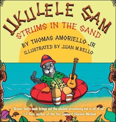 Ukulele Sam Strums in the Sand