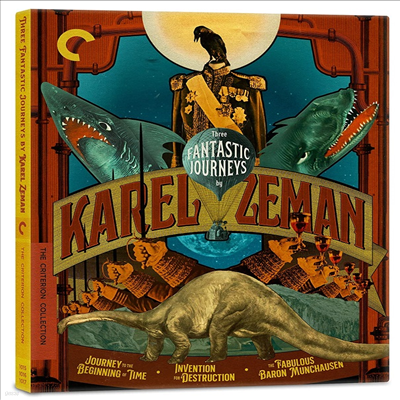 Three Fantastic Journeys By Karel Zeman (The Criterion Collection) ( Ÿƽ Ͻ  ī )(ѱ۹ڸ)(Blu-ray)