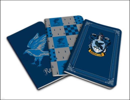 Harry Potter: Ravenclaw Pocket Notebook Collection (Set of 3)