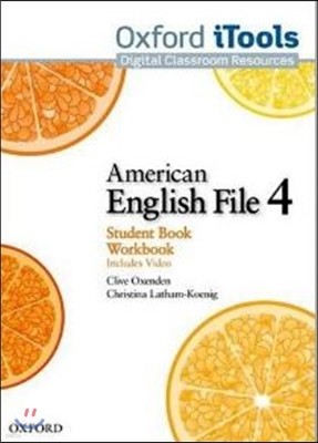 American English File Level 4 Itools DVD