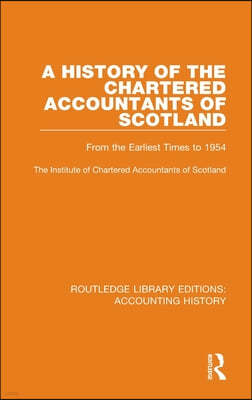 History of the Chartered Accountants of Scotland