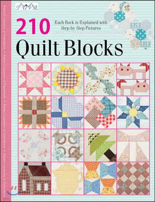 210 Traditional Quilt Blocks: Each Block Is Explained with Step by Step Pictures