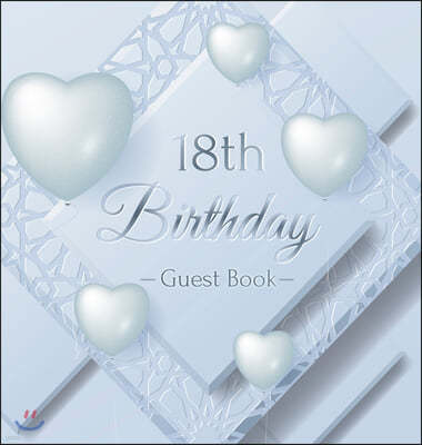 18th Birthday Guest Book: Keepsake Gift for Men and Women Turning 18 - Hardback with Funny Ice Sheet-Frozen Cover Themed Decorations & Supplies,