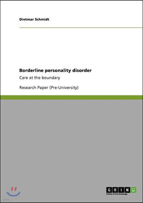 Borderline Personality Disorder