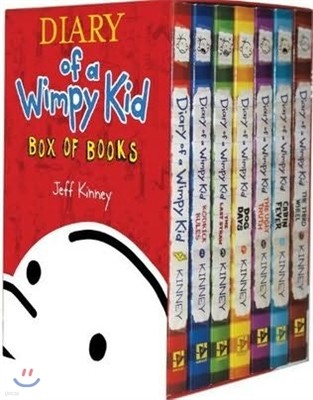Diary of a Wimpy Kid Box of Books. Volumes 1 - 7