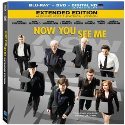 Now You See Me (    : ) (Extented Edition)(ѱ۹ڸ)(Blu-ray+DVD) (2013)