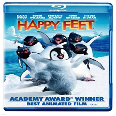 Happy Feet ( Ʈ) (ѱ۹ڸ)(Blu-ray) (2007)