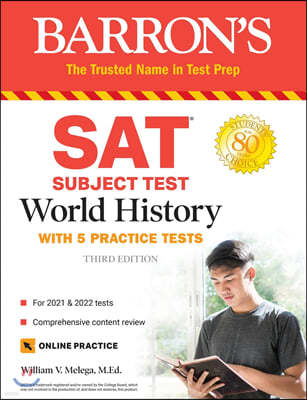 SAT Subject Test World History: With 5 Practice Tests