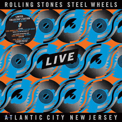 The Rolling Stones (Ѹ 潺) - Steel Wheels Live Atlantic City New Jersey [3CD+2DVD+SD Blu-ray] 