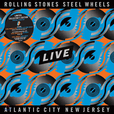 The Rolling Stones (롤링 스톤스) - Steel Wheels Live Atlantic City New Jersey [3CD+2DVD+SD Blu-ray]