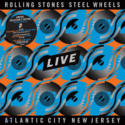 The Rolling Stones (Ѹ 潺) - Steel Wheels Live Atlantic City New Jersey [3CD+2DVD+SD Blu-ray] 