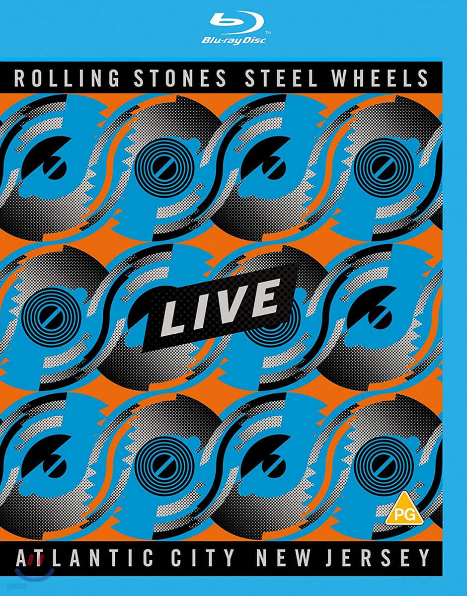 The Rolling Stones (롤링 스톤스) - Steel Wheels Live Atlantic City New Jersey [SD Blu-ray] 