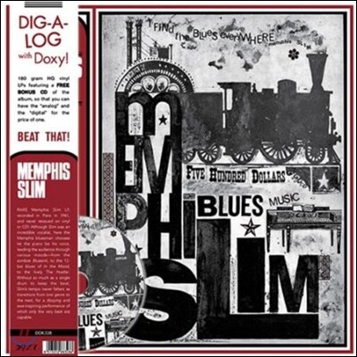 Memphis Slim — I Find The Blues Everywhere (Deluxe Edition) 앨범 커버