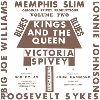 Victoria Spivey — Kings And The Queen 앨범 커버
