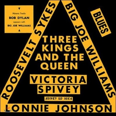 Victoria Spivey — Three Kings And The Queen 앨범 커버