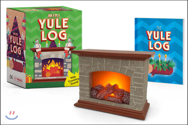 Mini Yule Log: With Crackling Sound!