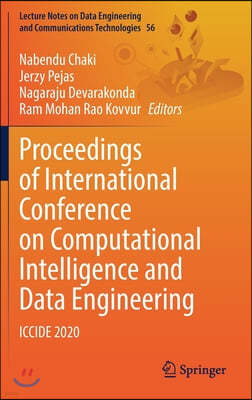 Proceedings of International Conference on Computational Intelligence and Data Engineering: Iccide 2020