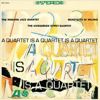 Modern Jazz Quartet - A Quartet Is A Quartet Is A Quartet (Ltd. Ed)(Remastered)(Ϻ)(CD)