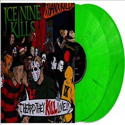 Ice Nine Kills — I Heard They Kill Live 앨범 커버