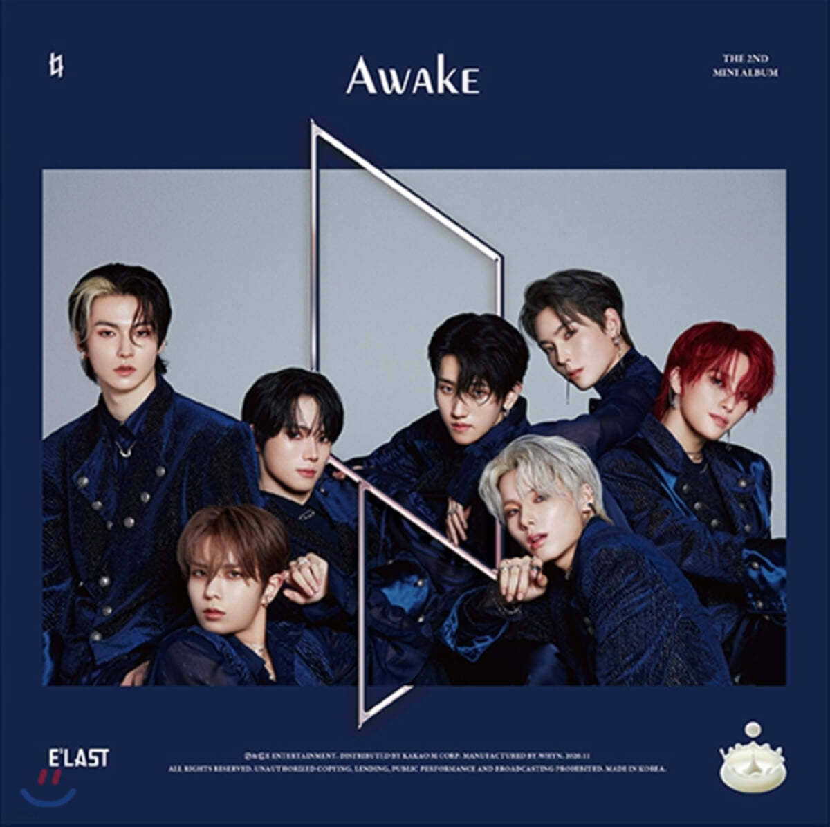 엘라스트 (E'LAST) - 미니앨범 2집 : Awake [Navy ver.]
