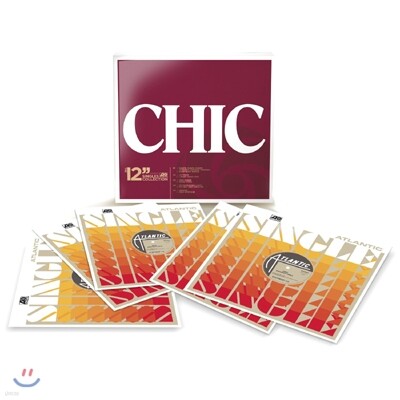 Chic — The 12" Singles Collection (5EP 45RPM Deluxe Edition) 앨범 커버
