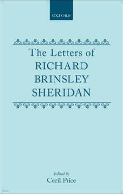 The Letters of Richard Brinsley Sheridan