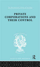 Private Corporations and their Control