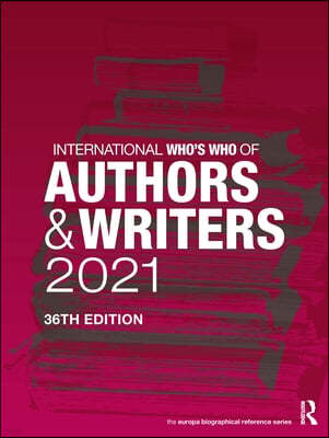 International Who's Who of Authors and Writers 2021