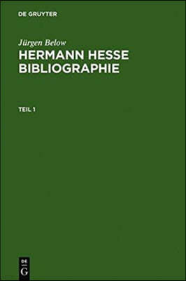 Hermann Hesse Bibliographie