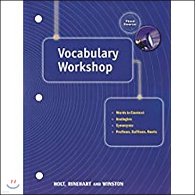 Holt Traditions Vocabulary Workshop: Vocab Workshop Grade 9