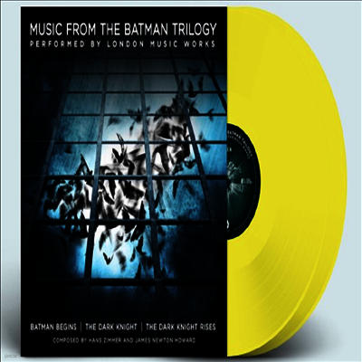 City Of Prague Philharmonic Orchestra — Music From The Batman Trilogy (배트맨 비긴즈/다크 나이트/다크 나이트 라이즈) (Soundtrack) 앨범 커버