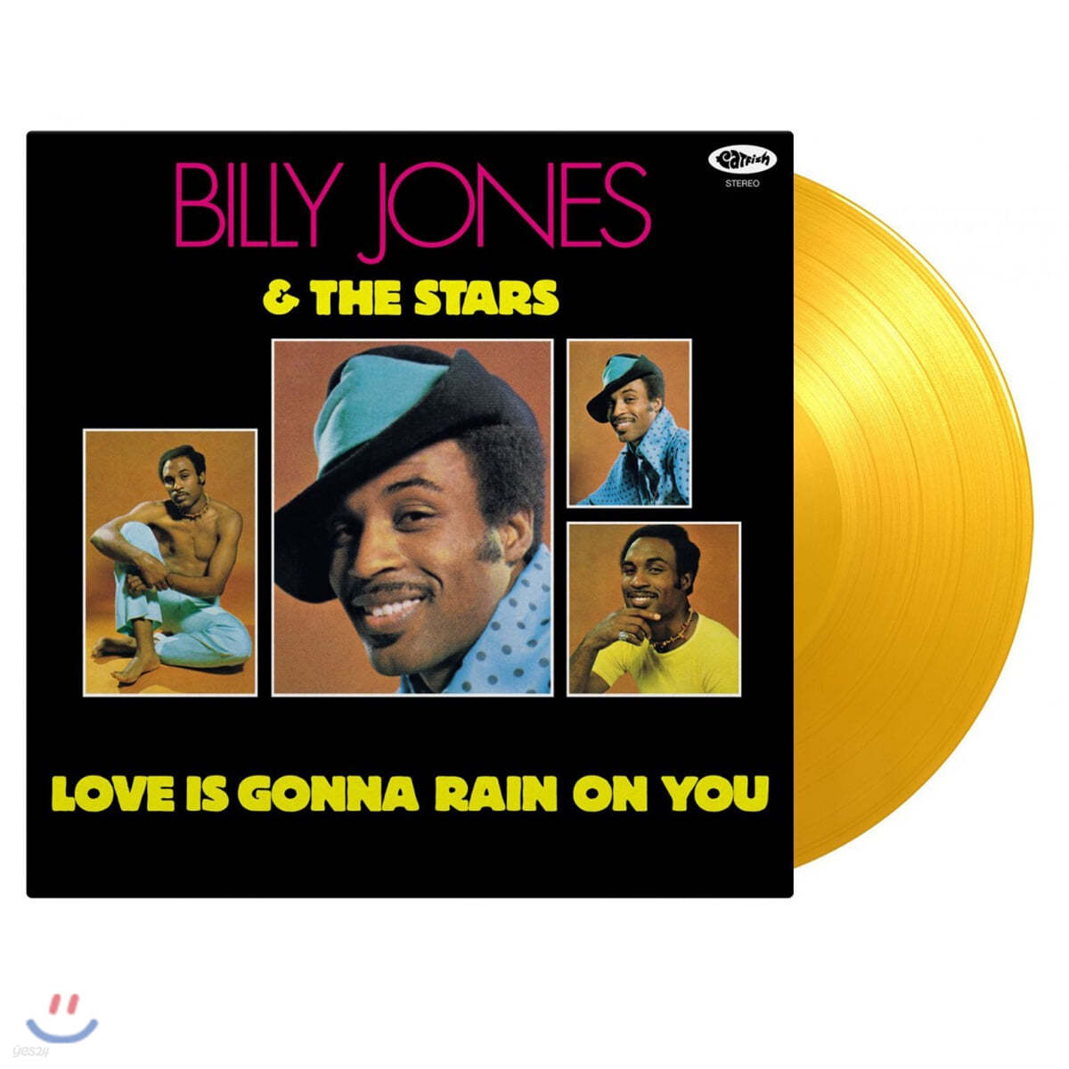 Billy Jones &amp; The Stars (빌리 존스 앤 더 스타즈) - Love Is Gonna Rain on You [투명 옐로우 컬러 LP]