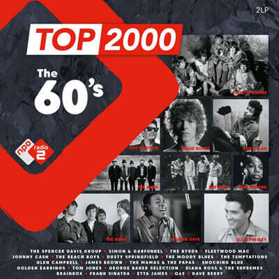 Various Artists — NPO 라디오 컴필레이션: 1960년대 히트곡 모음집 (Top 2000 - The 60's) 앨범 커버